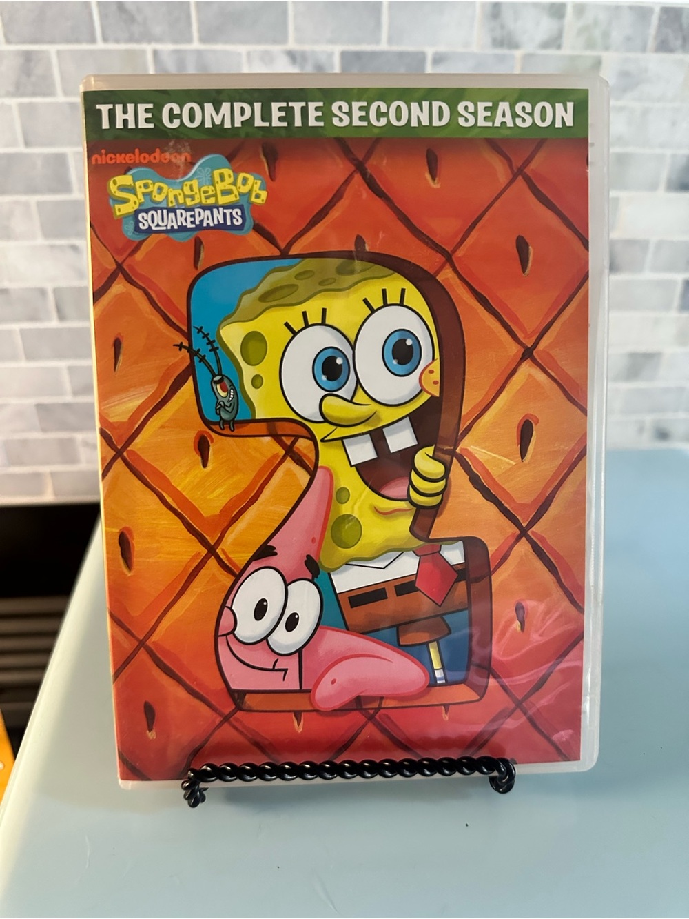 adidas SpongeBob SquarePants DVD Cover Art - Yellow & Pink